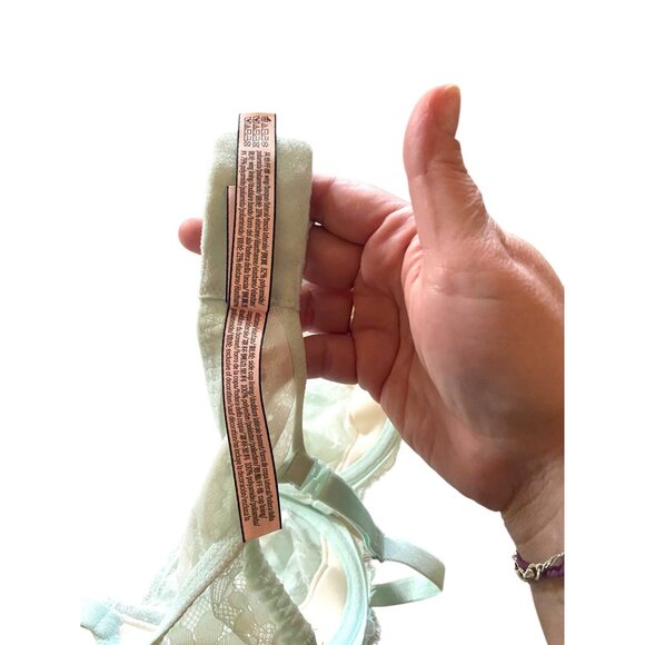 Victoria’s Secret Dream Angels Bra Green Size 36C - Picture 4 of 11